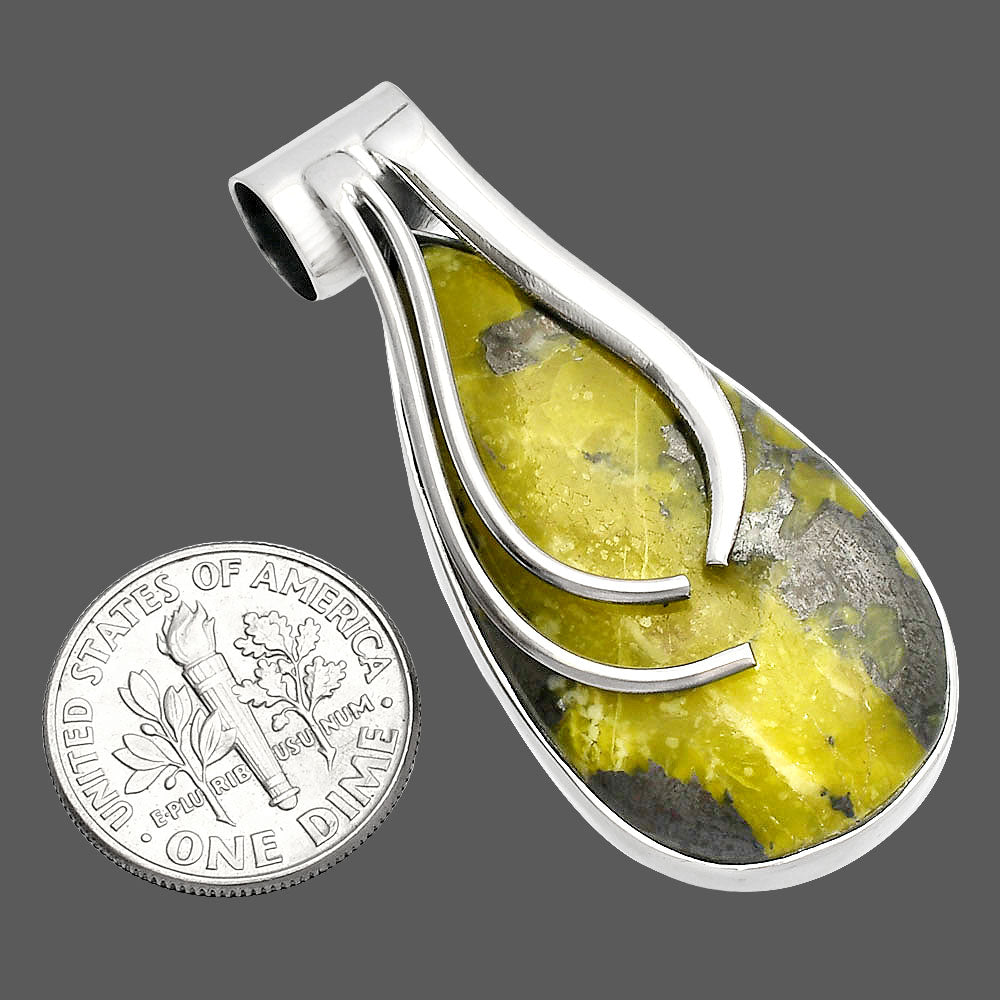 Natural Serpentine Pendant P-1252 SDP147277