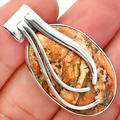 Natural Rosetta Picture Jasper Pendant P-1252 SDP147278