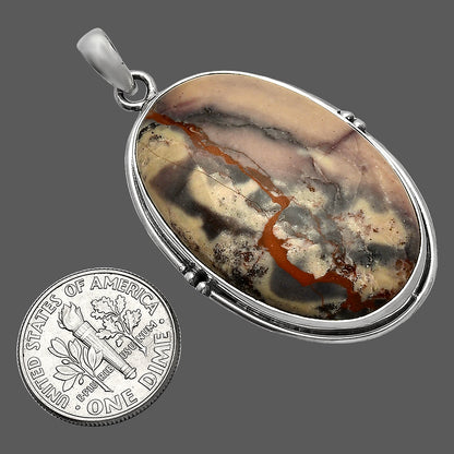 Natural Porcelain Jasper Pendant P-1064 SDP147341