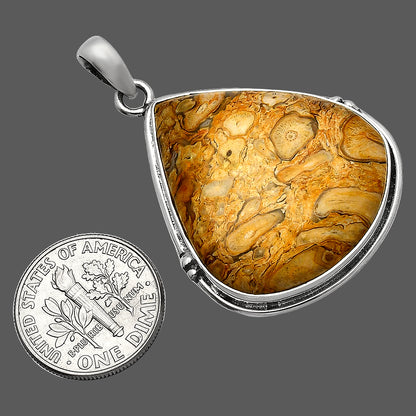 Natural Rock Calcy Pendant P-1064 SDP147346