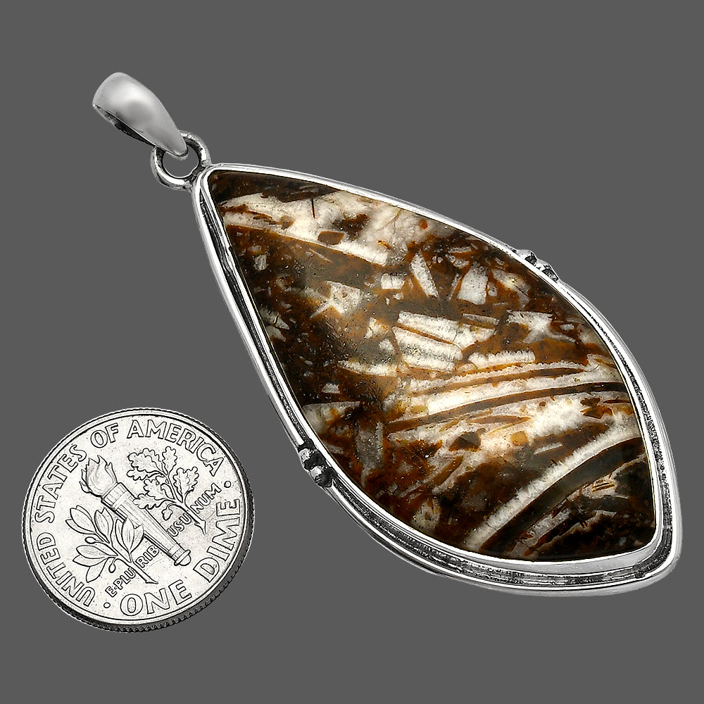 Natural Stick Agate Pendant P-1064 SDP147350