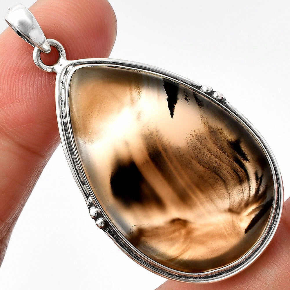 Natural Montana Agate - USA Pendant P-1064 SDP147363