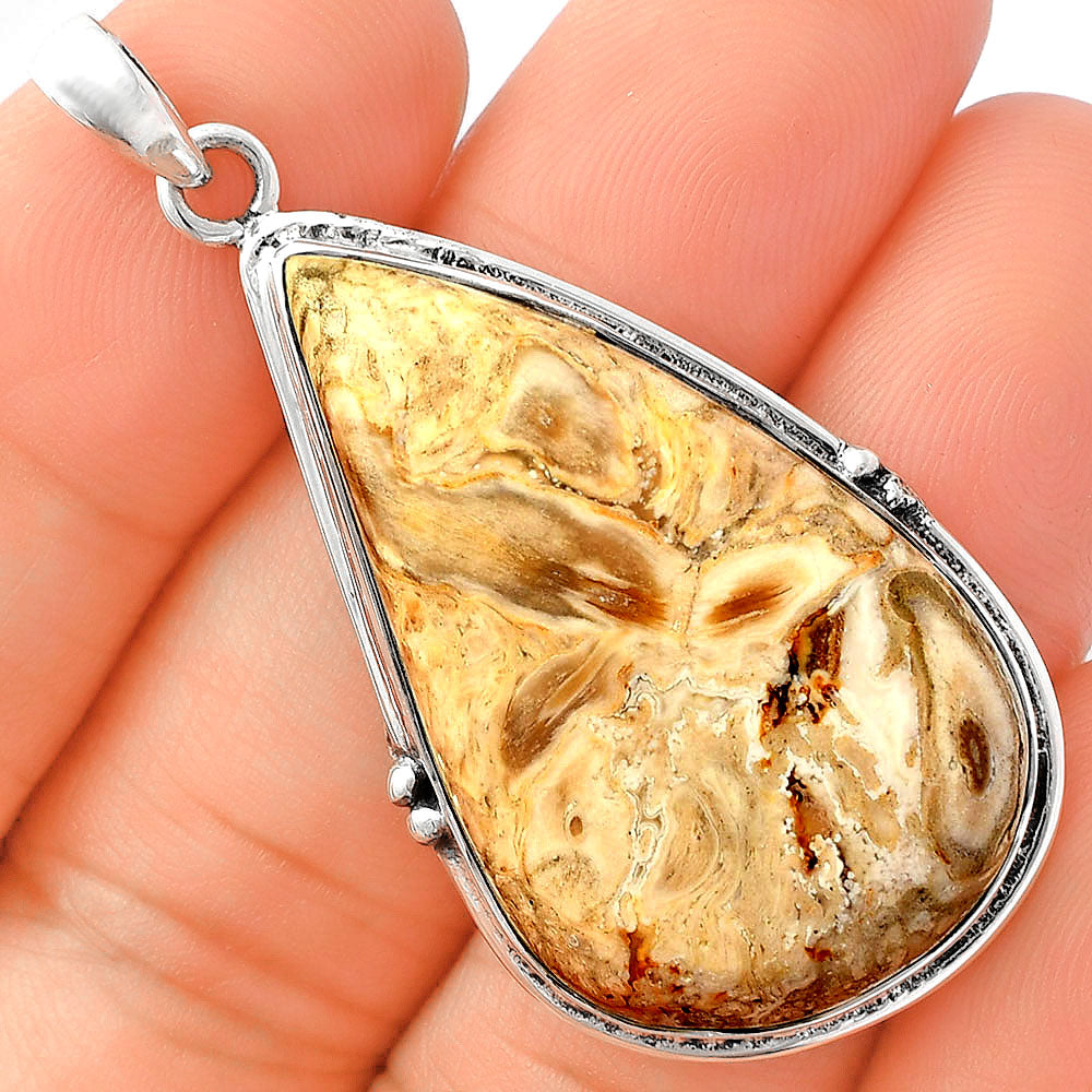 Natural Rock Calcy Pendant P-1064 SDP147392