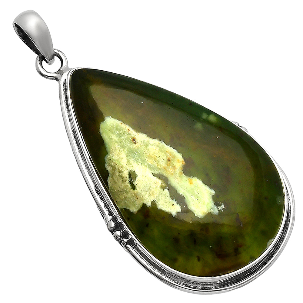 Natural Chrome Chalcedony Pendant P-1064 SDP147397