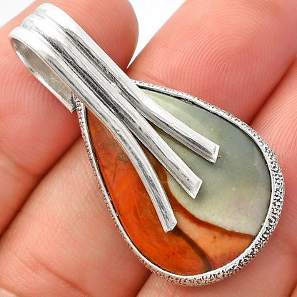 Natural Polygram Jasper Pendant P-1167 SDP147408