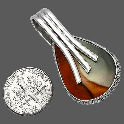 Natural Polygram Jasper Pendant P-1167 SDP147408