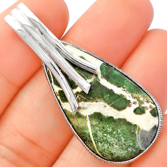 Natural Larsonite Jasper Pendant P-1167 SDP147411