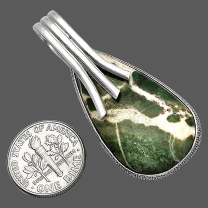 Natural Larsonite Jasper Pendant P-1167 SDP147411