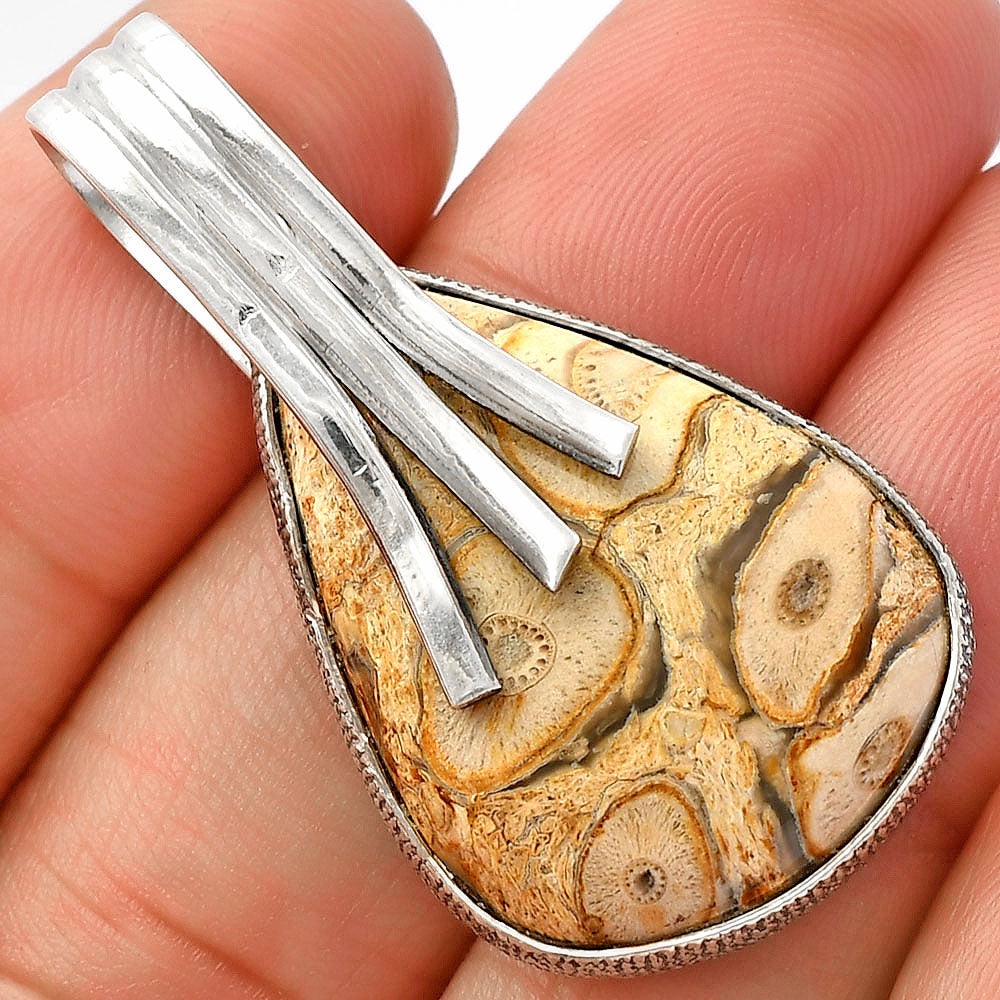 Natural Rock Calcy Pendant P-1167 SDP147416