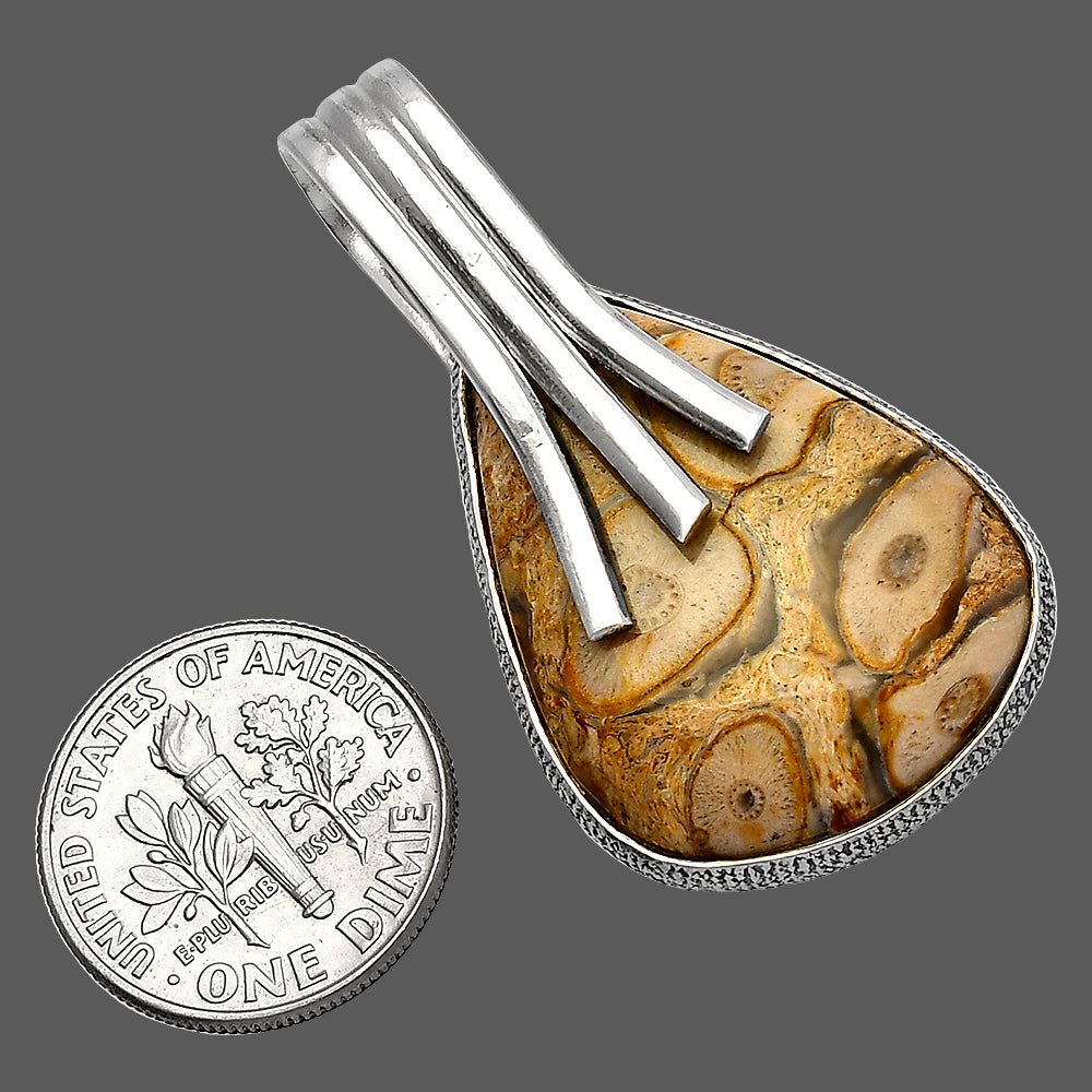 Natural Rock Calcy Pendant P-1167 SDP147416