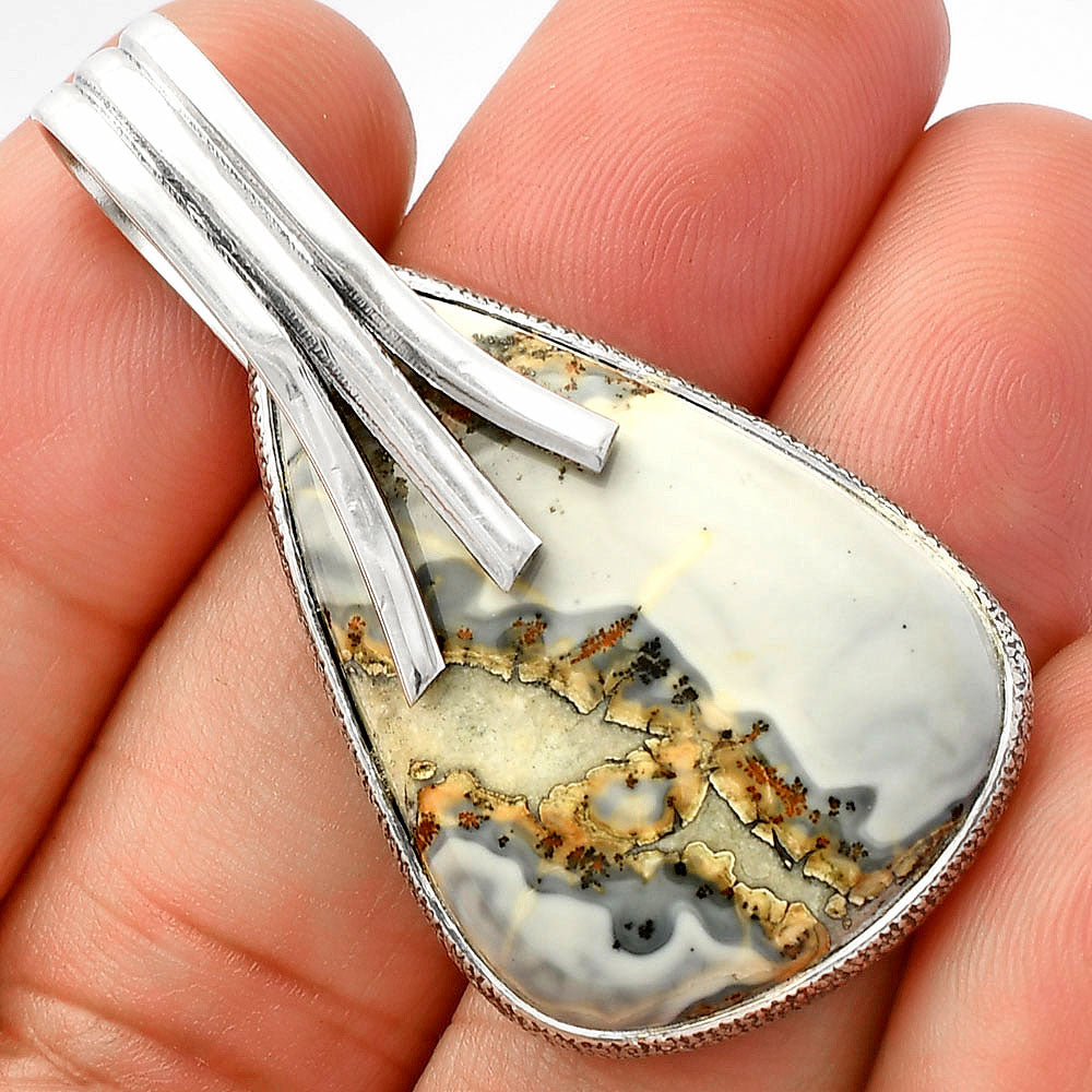 Natural Maligano Jasper - Indonesia Pendant P-1167 SDP147435