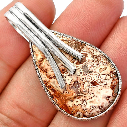 Natural Rosetta Picture Jasper Pendant P-1167 SDP147449