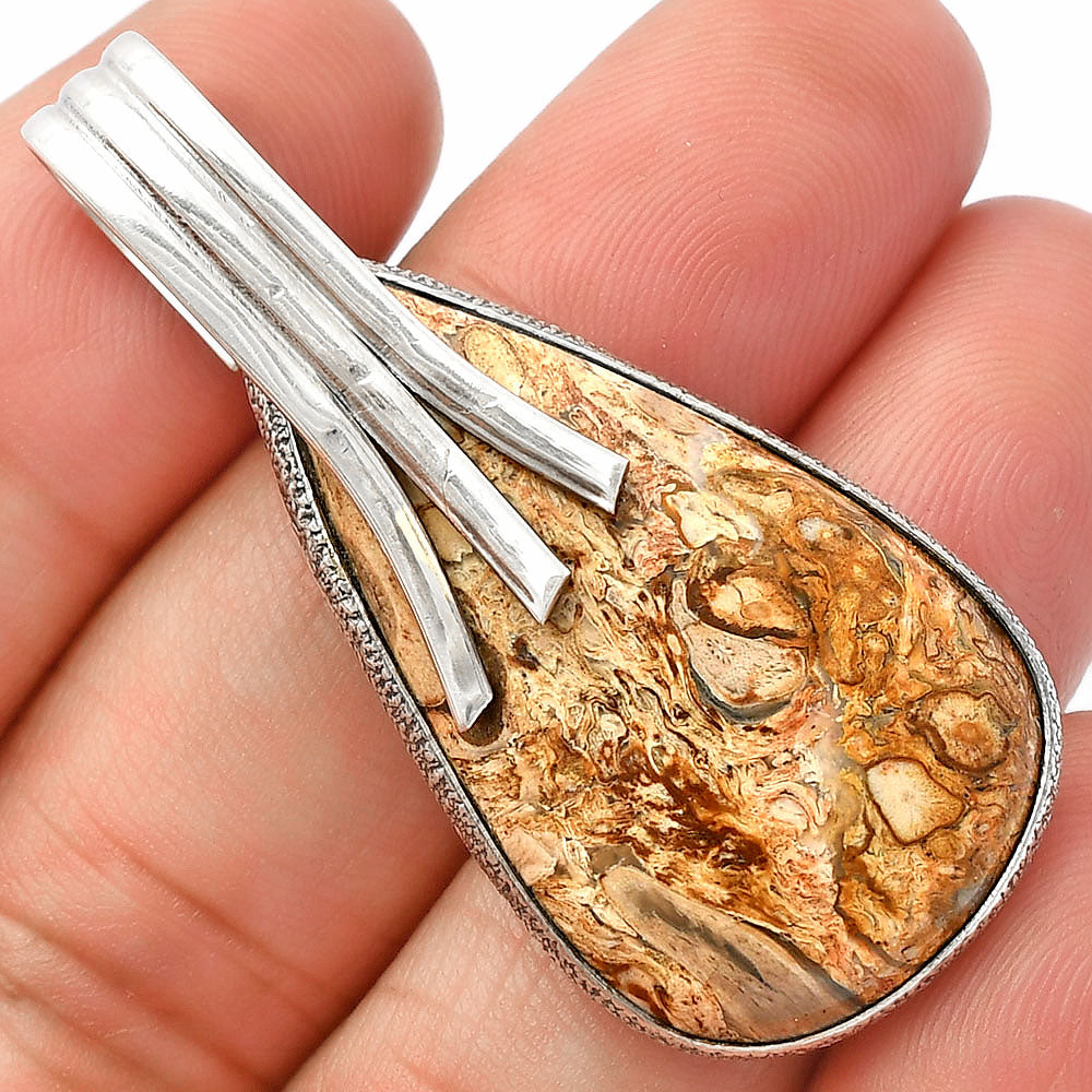 Natural Rock Calcy Pendant P-1167 SDP147451