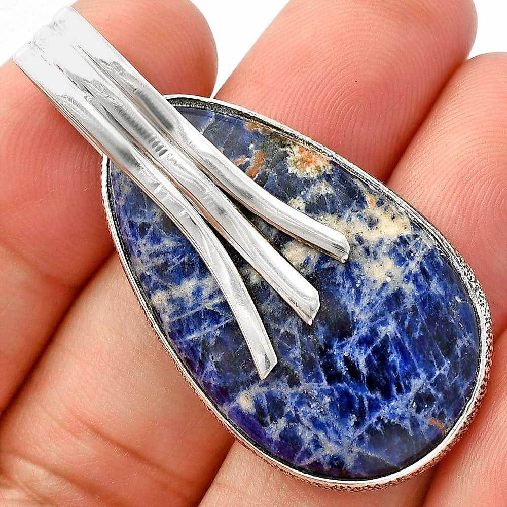 Natural Sodalite Pendant P-1167 SDP147458