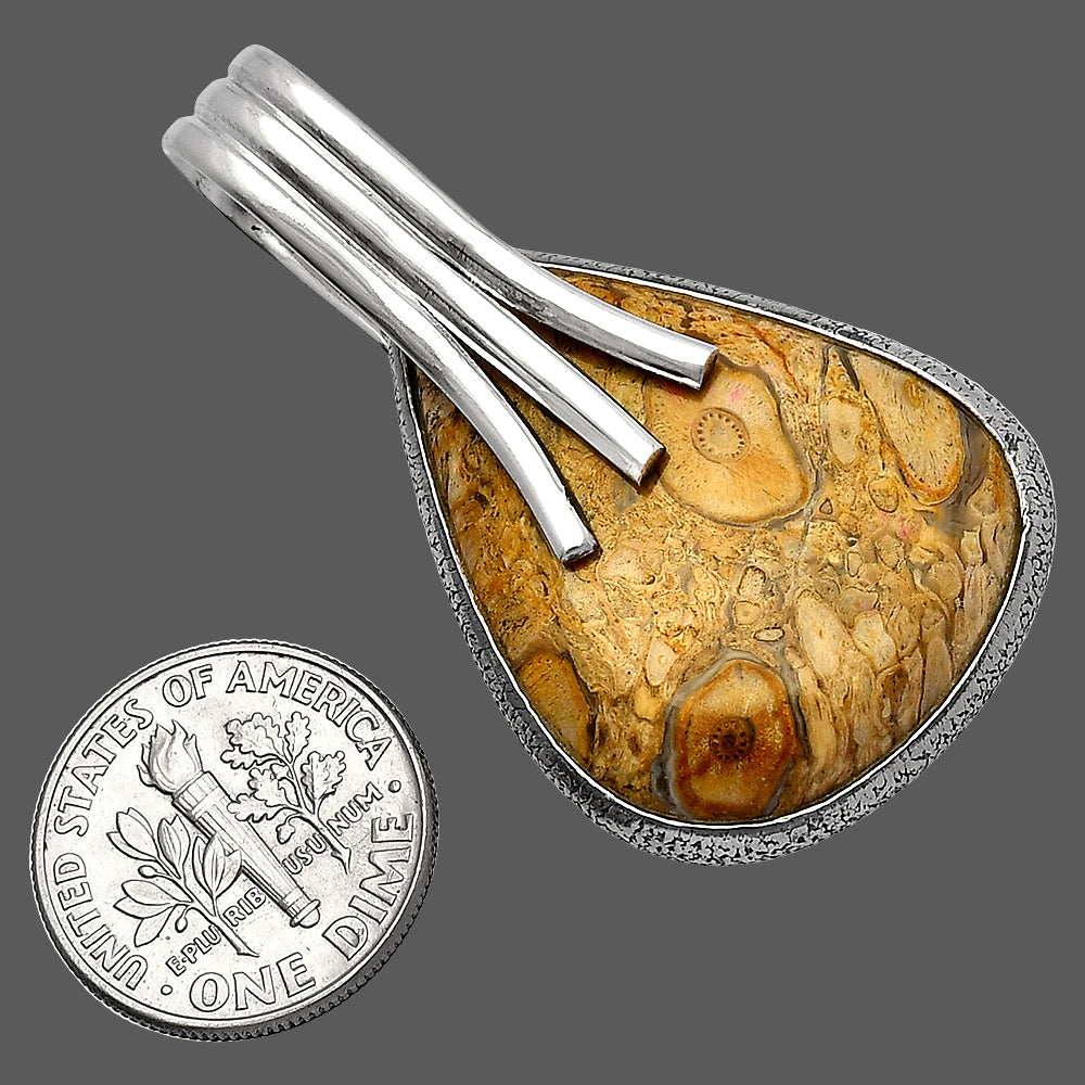 Natural Rock Calcy Pendant P-1167 SDP147462