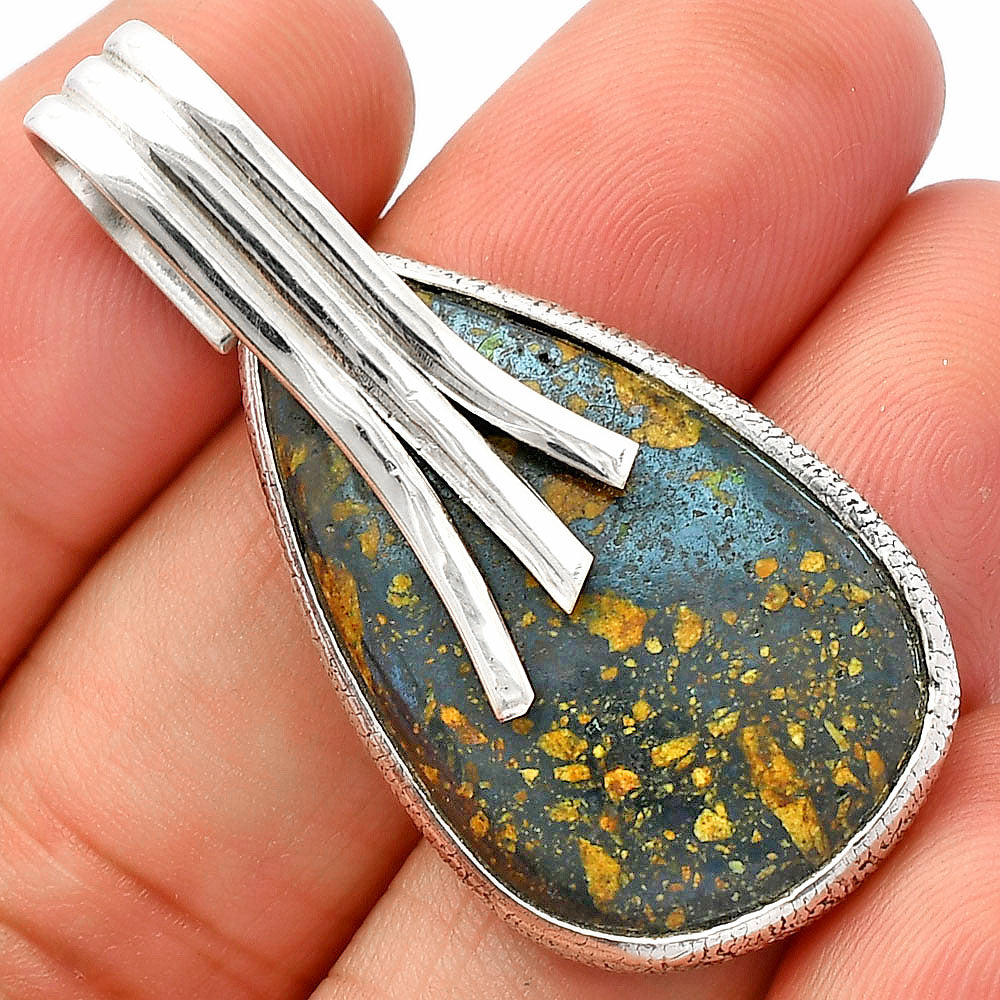 Natural Azurite Pendant P-1167 SDP147463