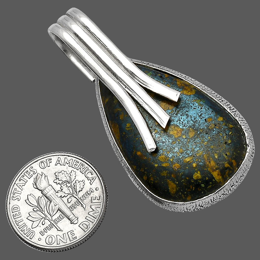 Natural Azurite Pendant P-1167 SDP147463