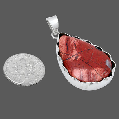 Natural Snake Skin Jasper Pendant P-1555 SDP147719
