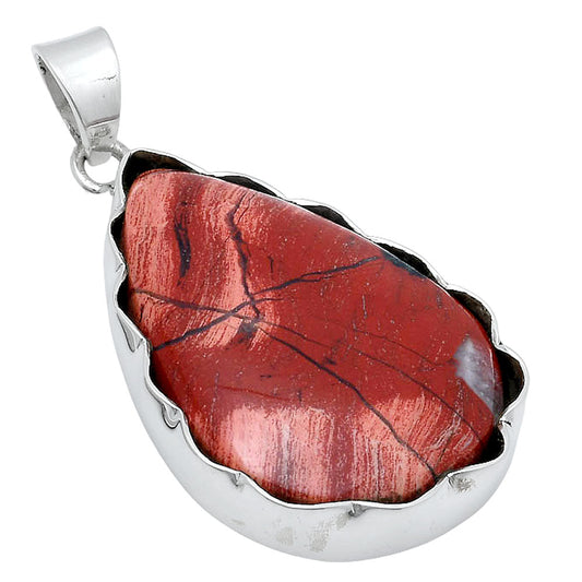 Natural Snake Skin Jasper Pendant P-1555 SDP147719