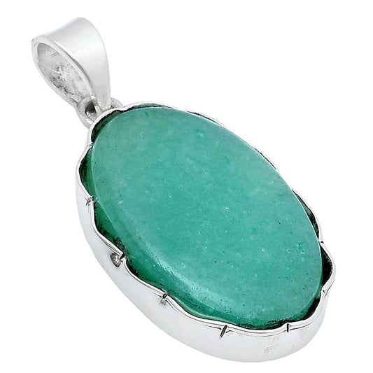 Natural Green Aventurine Pendant P-1555 SDP147720