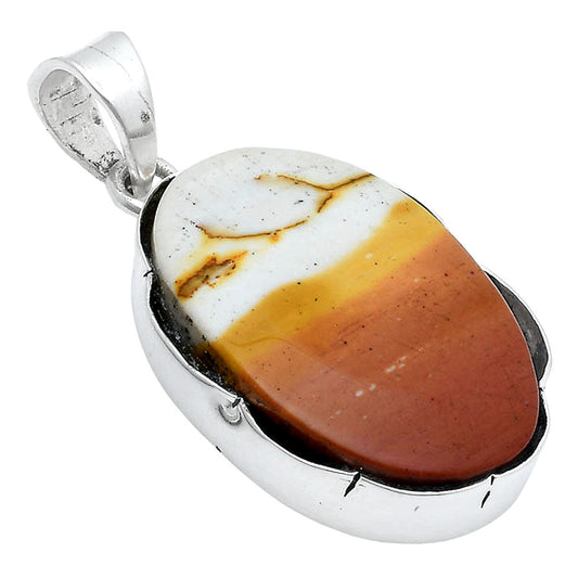 Natural Red Mookaite Pendant P-1555 SDP147723