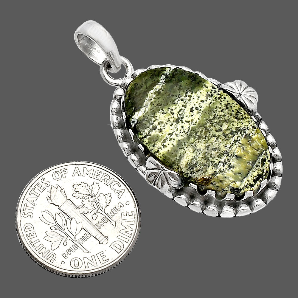 Natural Chrysotile Pendant P-1730 SDP147896