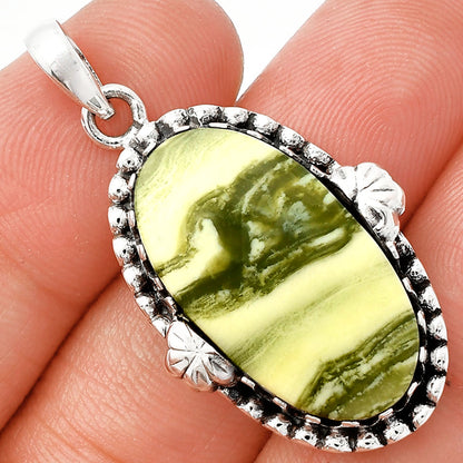 Natural Serpentine Pendant P-1730 SDP147904