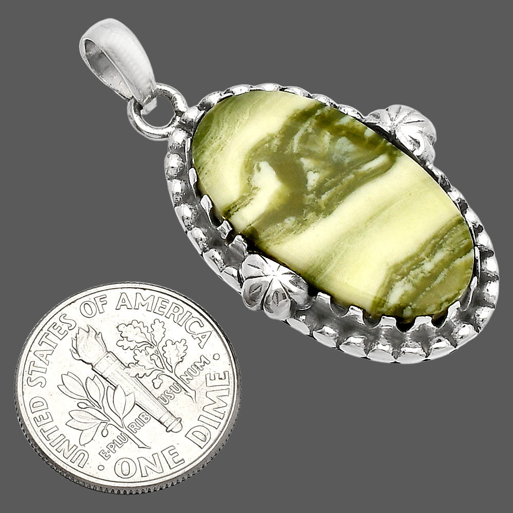 Natural Serpentine Pendant P-1730 SDP147904