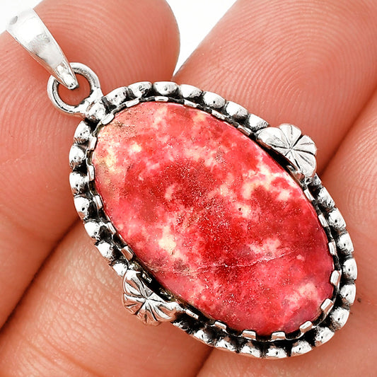 Natural Pink Thulite - Norway Pendant P-1730 SDP147909