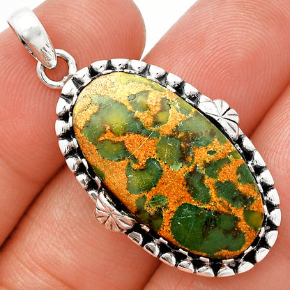 Natural Bamboo Jasper Pendant P-1730 SDP147912