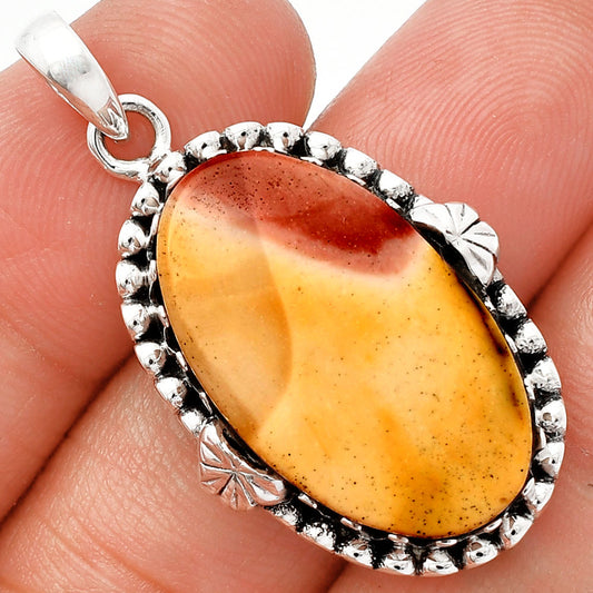Natural Red Mookaite Pendant P-1730 SDP147932