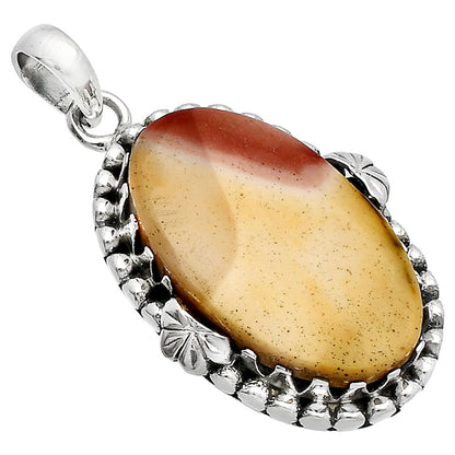 Natural Red Mookaite Pendant P-1730 SDP147932