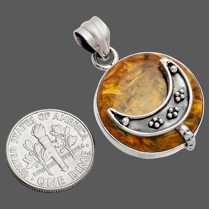 Crescent Moon - Pietersite - Namibia Pendant P-1719 SDP148008