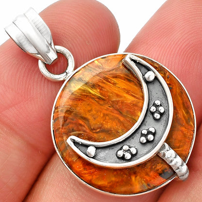Crescent Moon - Pietersite - Namibia Pendant P-1719 SDP148013