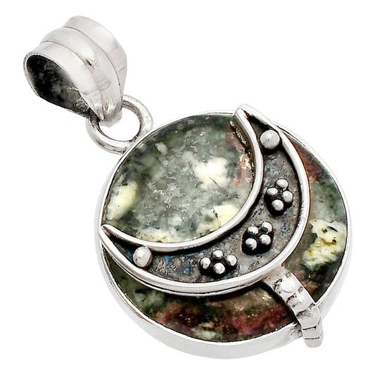 Crescent Moon - Russian Eudialyte Pendant P-1719 SDP148014
