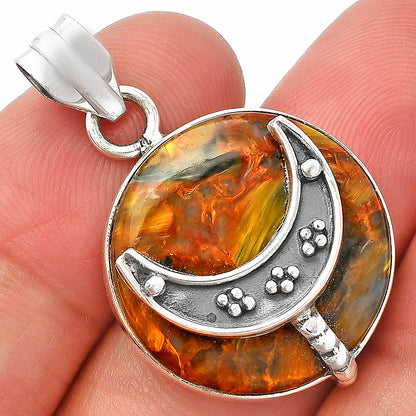 Crescent Moon - Pietersite - Namibia Pendant P-1719 SDP148021