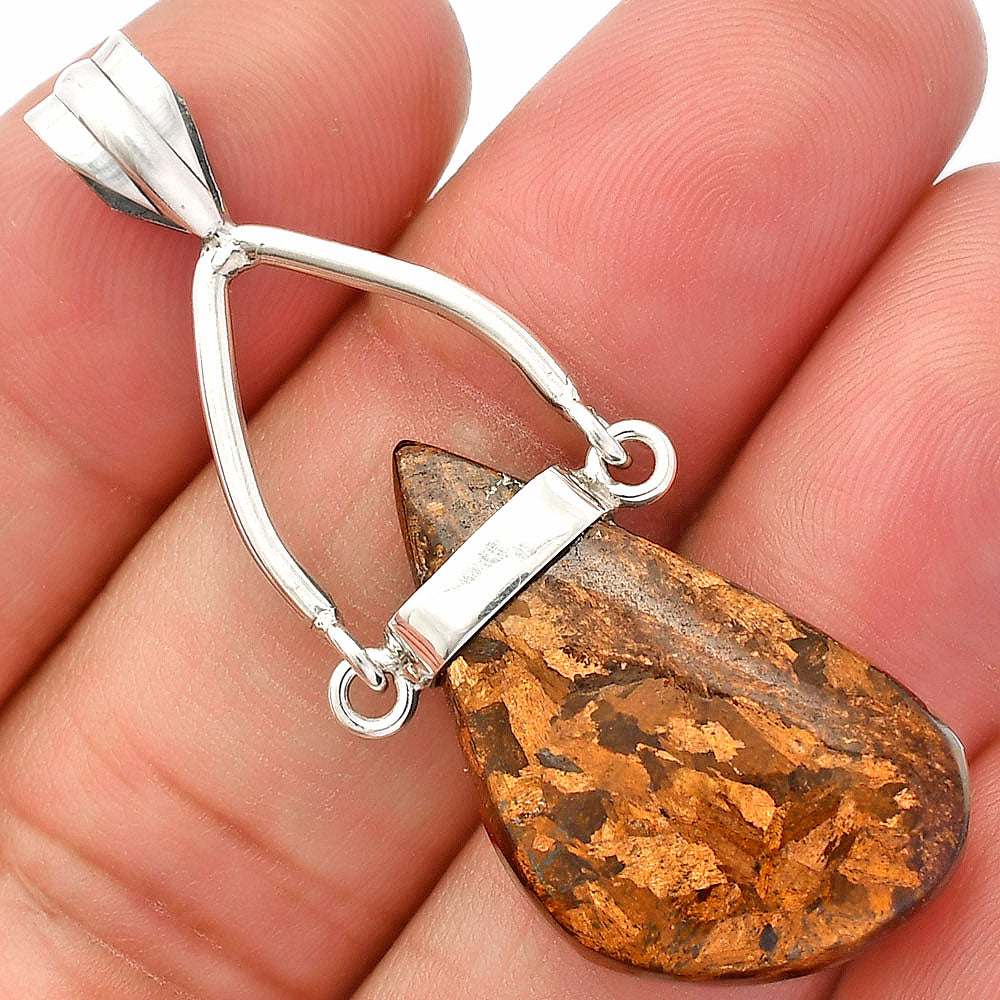 Natural Bronzite Pendant P-1726 SDP148169