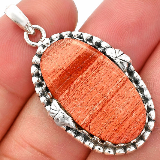 Natural Snake Skin Jasper Pendant P-1730 SDP148196