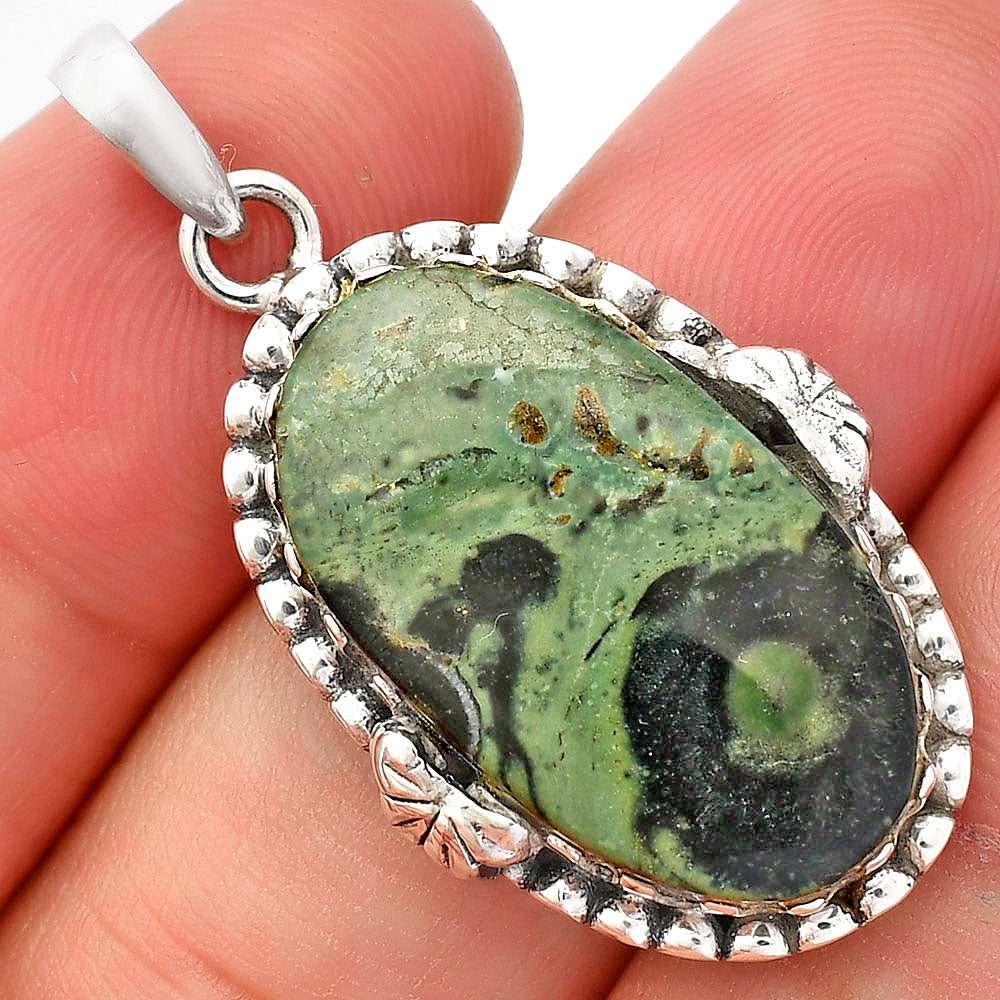 Natural Star Galaxy Jasper Pendant P-1730 SDP148197