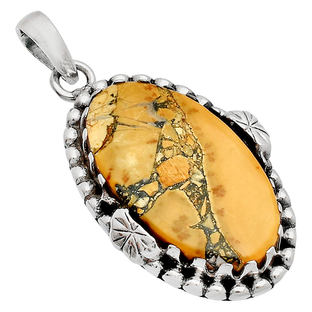 Natural Maligano Jasper - Indonesia Pendant P-1730 SDP148199