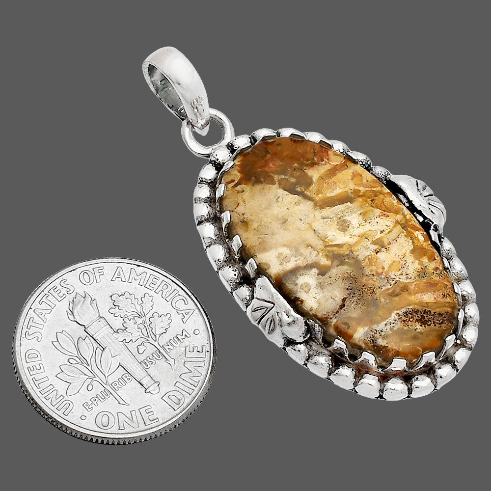 Natural Rock Calcy Pendant P-1730 SDP148200