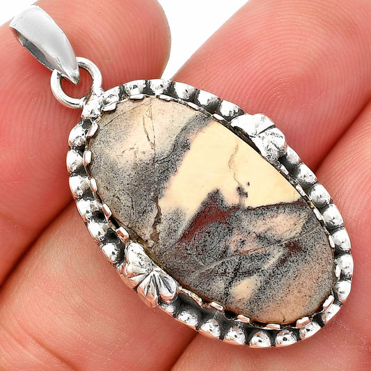 Natural Porcelain Jasper Pendant P-1730 SDP148208