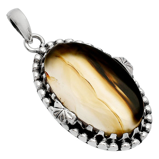 Natural Montana Agate - USA Pendant P-1730 SDP148210