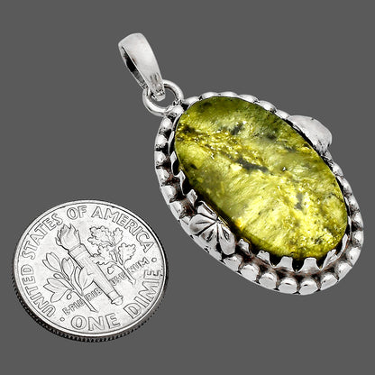 Natural Serpentine Pendant P-1730 SDP148212