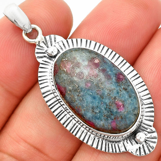 Natural Ruby In Kyanite Pendant P-1732 SDP148271