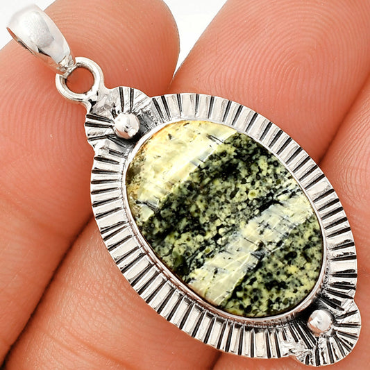 Natural Chrysotile Pendant P-1732 SDP148289