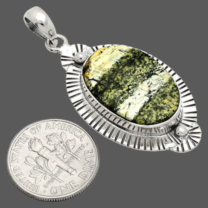 Natural Chrysotile Pendant P-1732 SDP148289