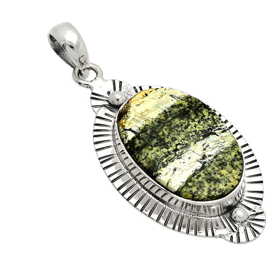 Natural Chrysotile Pendant P-1732 SDP148289