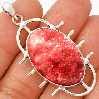 Natural Pink Thulite - Norway Pendant P-1271 SDP148311