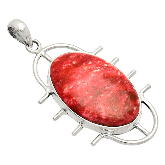 Natural Pink Thulite - Norway Pendant P-1271 SDP148311